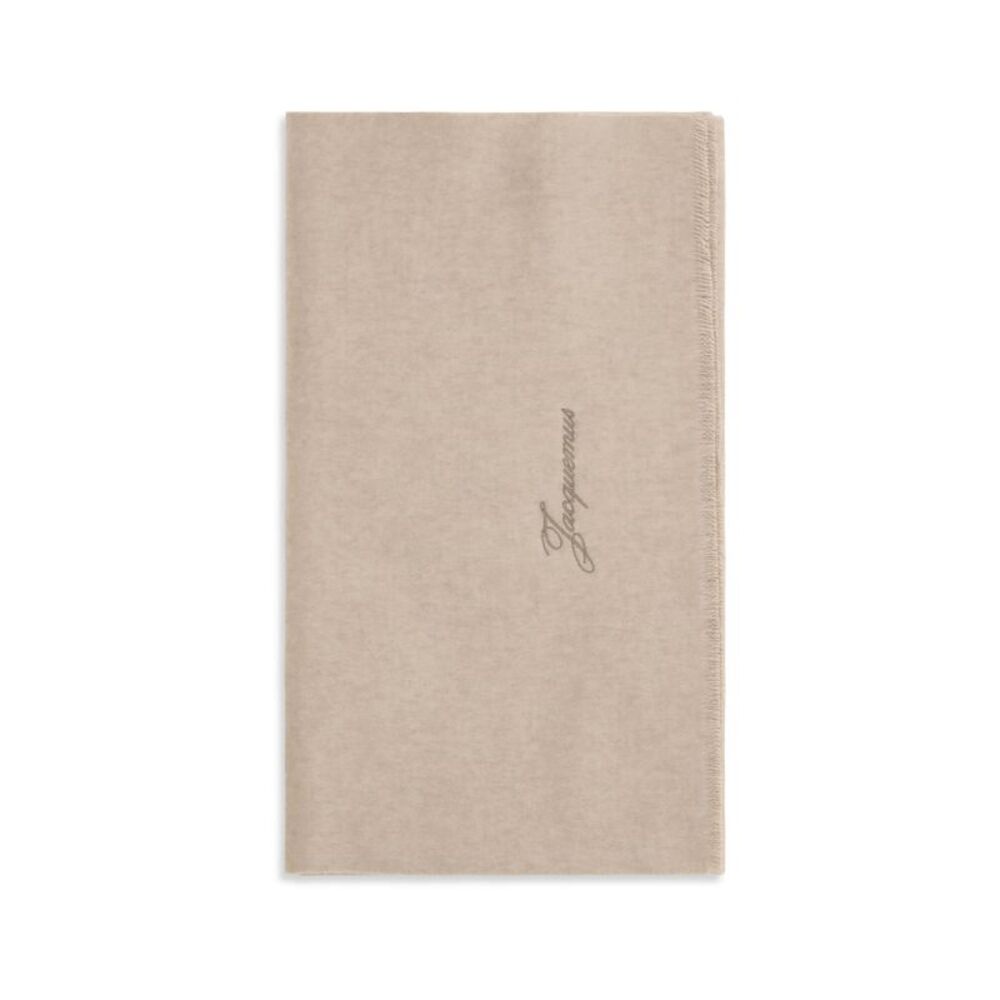 Jacquemus Men Tailleur Wool Scarf